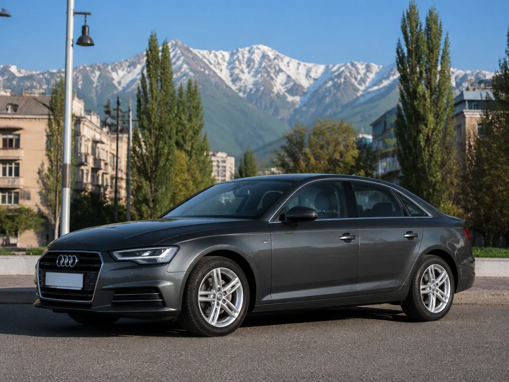 Audi A4 2016 — сбоку