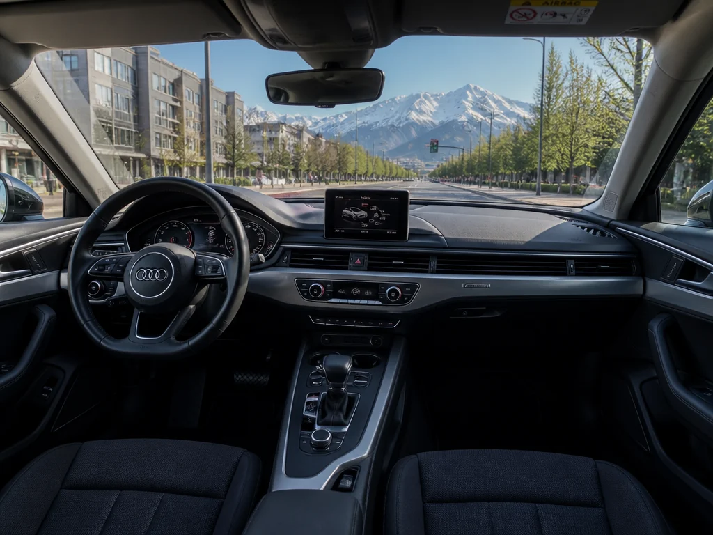 Audi A4 2016 — салон