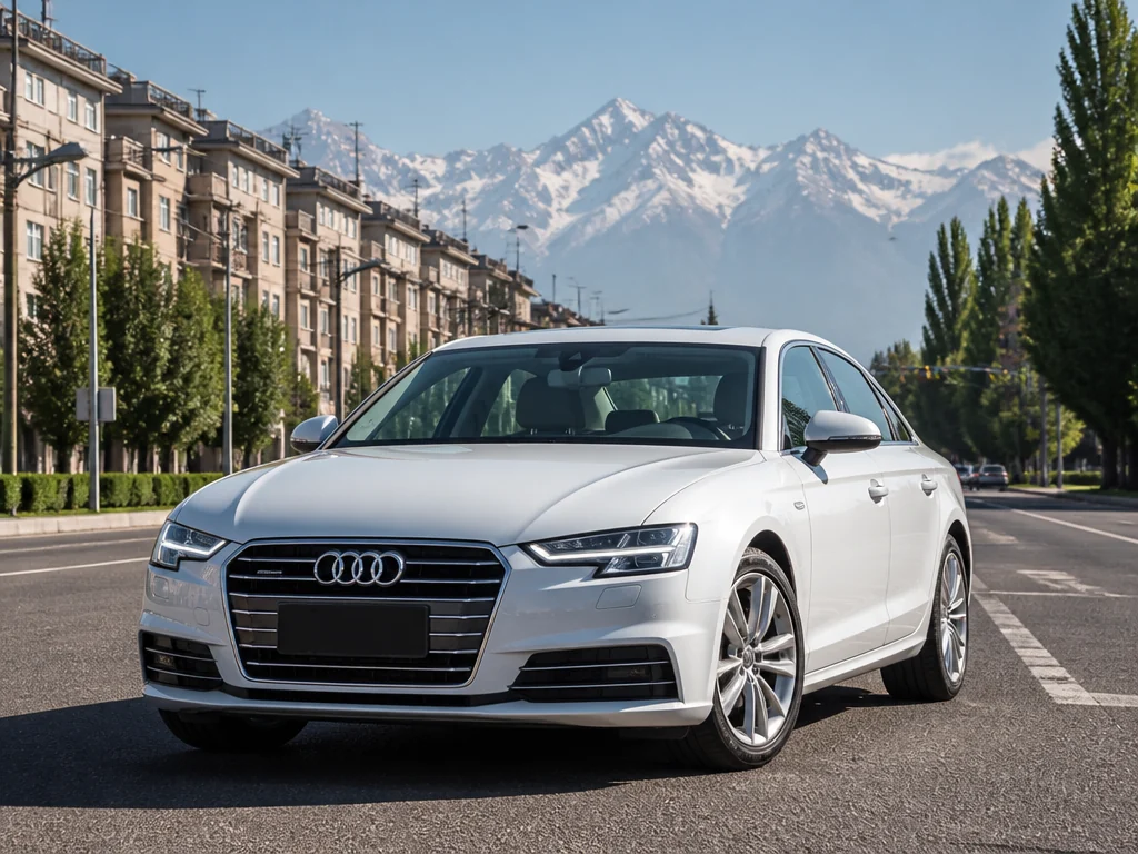 Audi A6 2016 — спереди