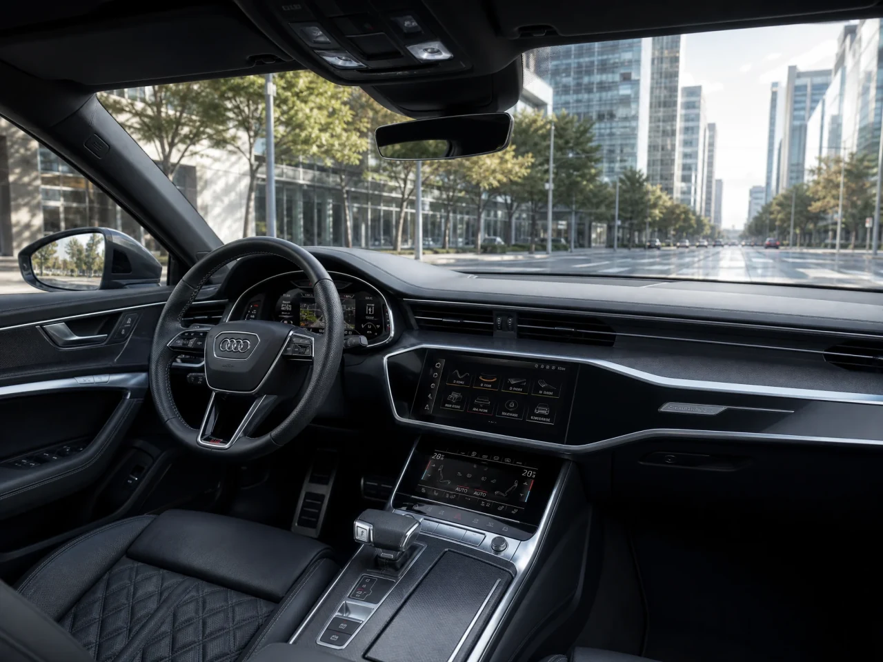 Audi A6 — салон