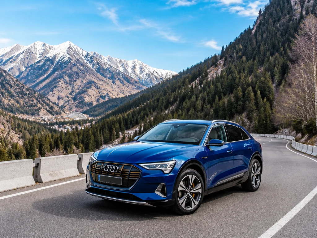 Audi e-tron 2022 — спереди