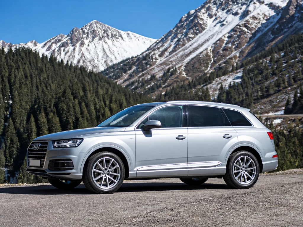 Audi Q7 2016 — сбоку