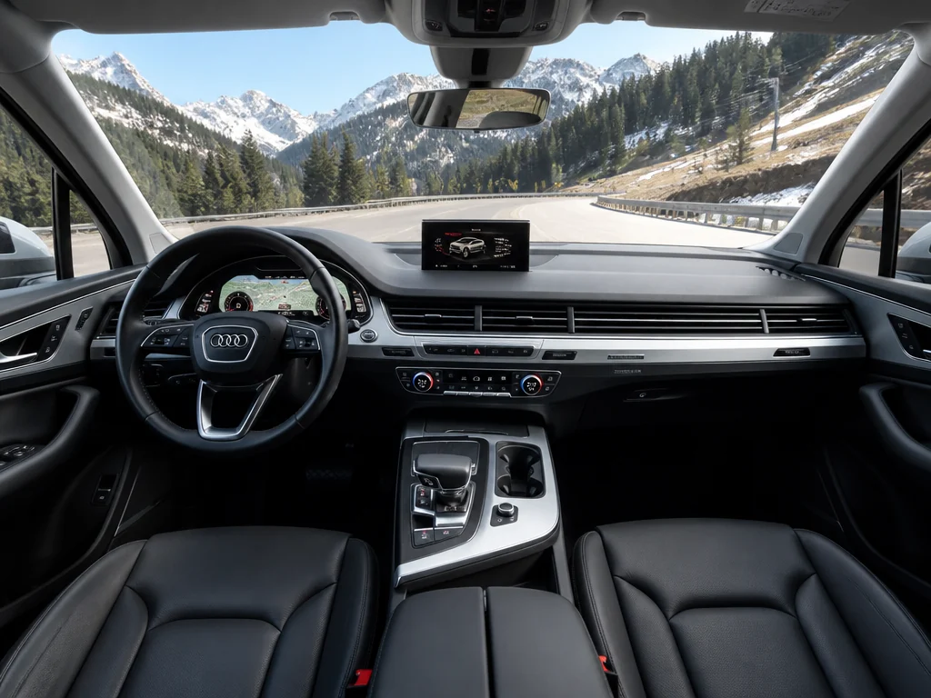 Audi Q7 2016 — салон