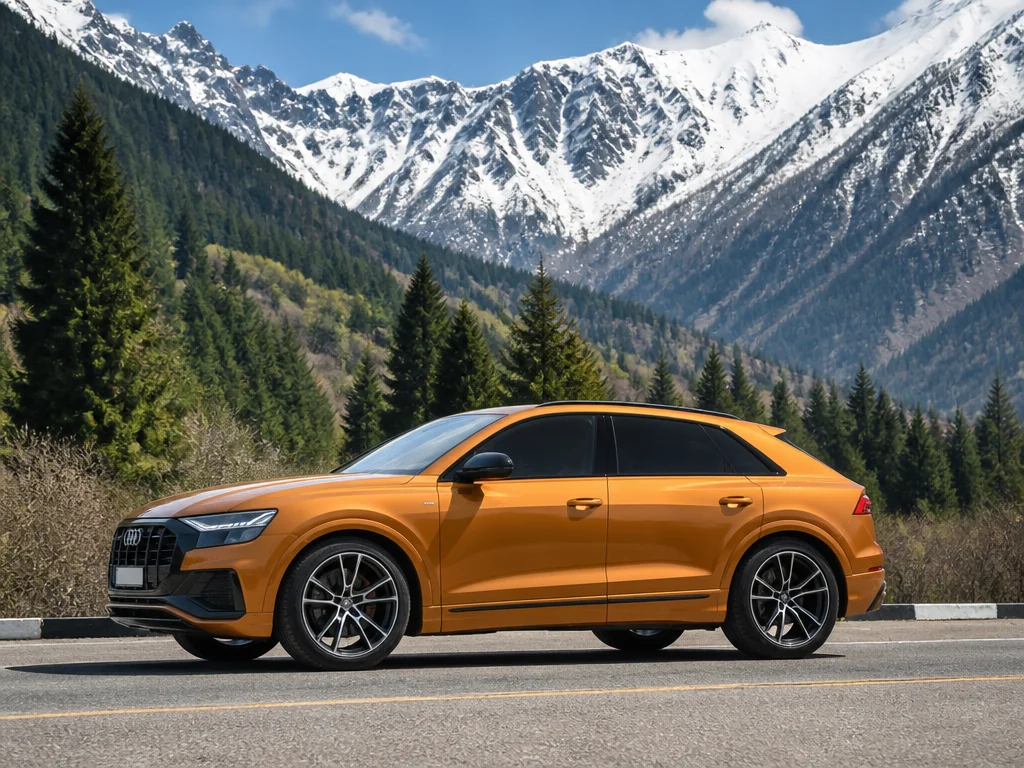 Audi Q8 2019 — сбоку