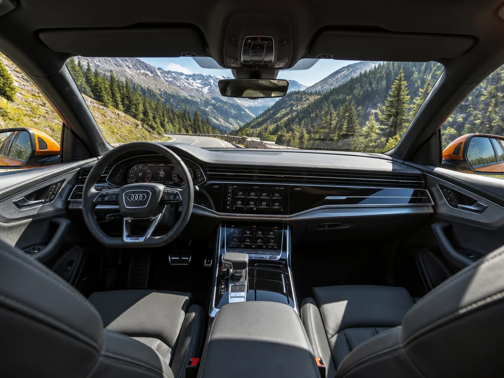 Audi Q8 2019 — салон