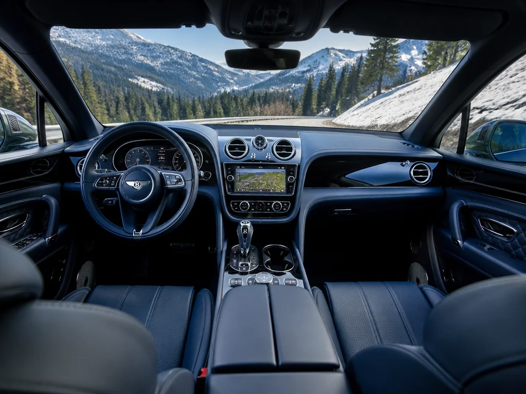 Bentley Bentayga 2019 — салон