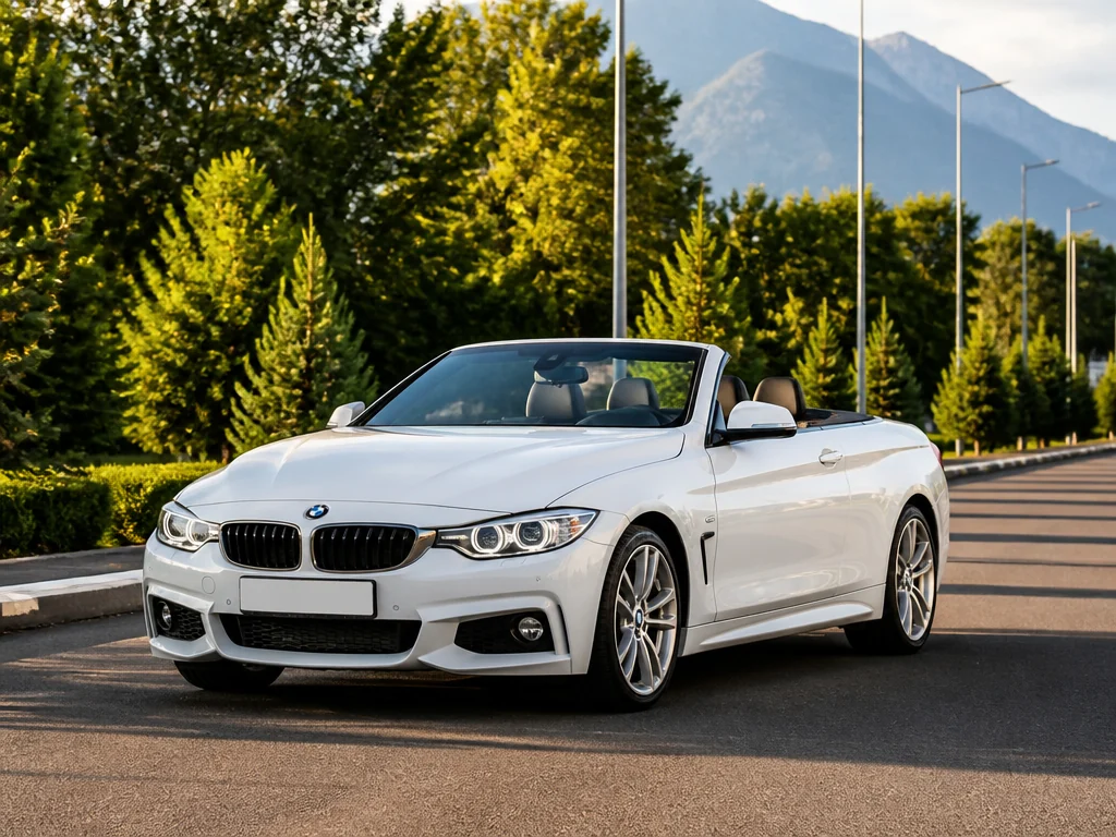 BMW 440i Cabrio 2017 — спереди