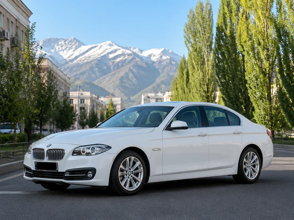 BMW 5 Series 2014 — сбоку