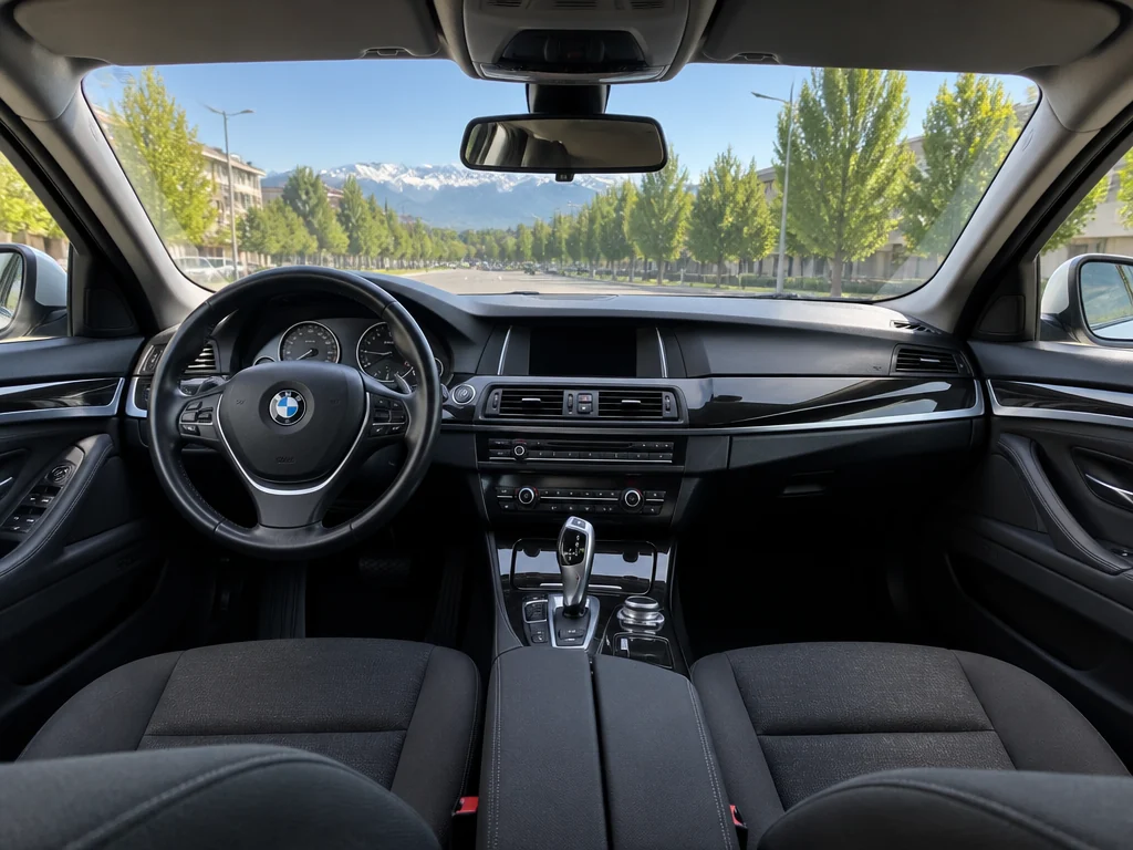 BMW 5 Series 2014 — салон