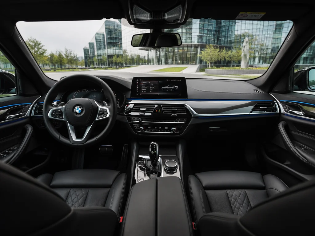 BMW 5 Series 2022 — салон