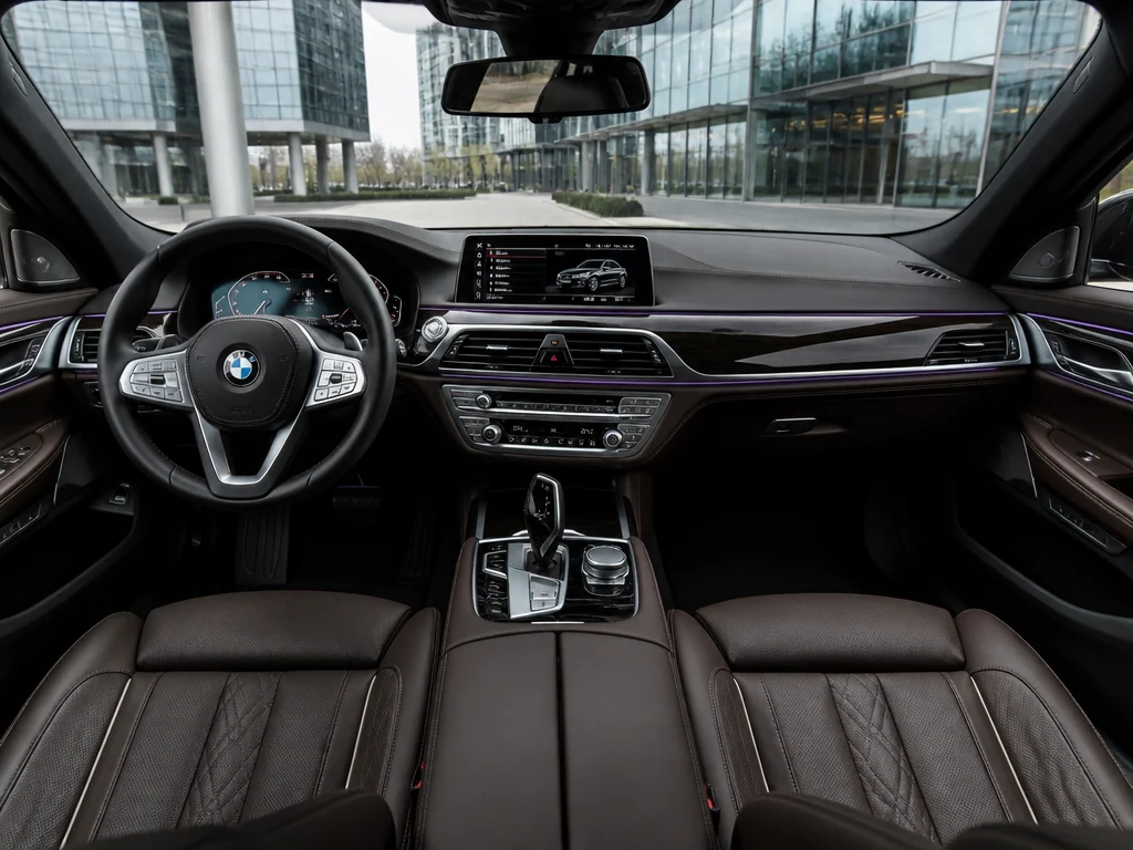 BMW 7 Series 2017 — салон