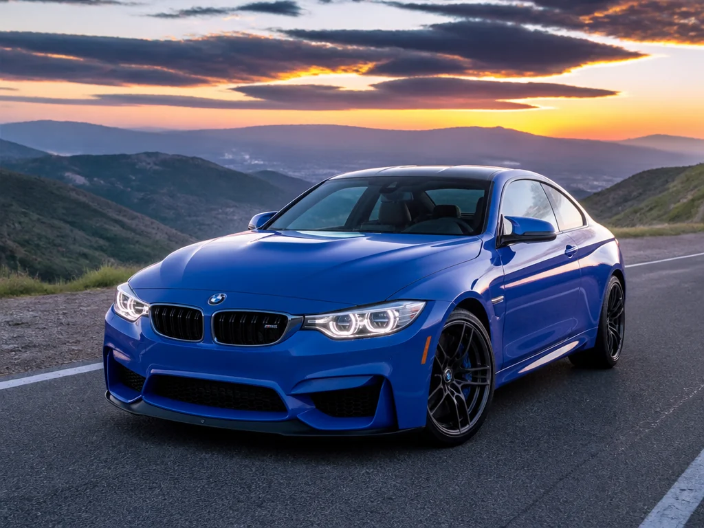 BMW M4 2016 — спереди