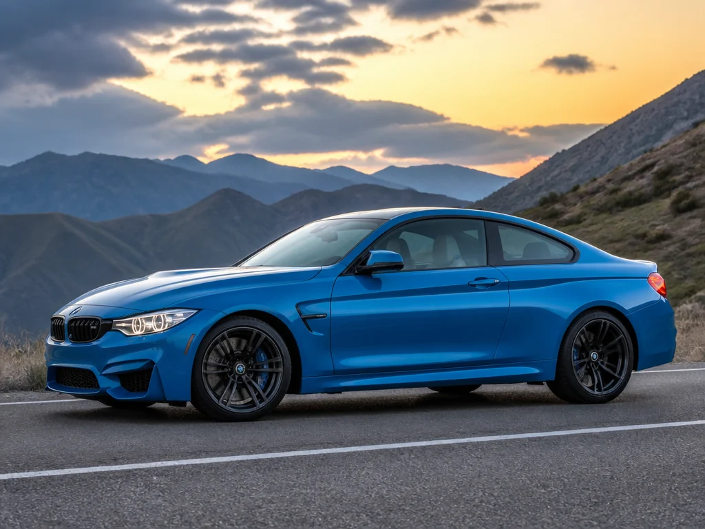 BMW M4 2016 — сбоку