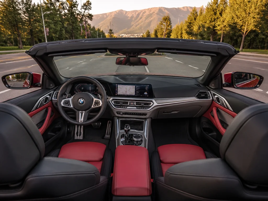 BMW M440i Cabrio — салон