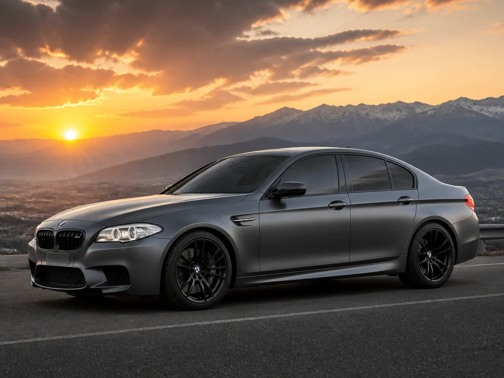 BMW M5 2016 — сбоку
