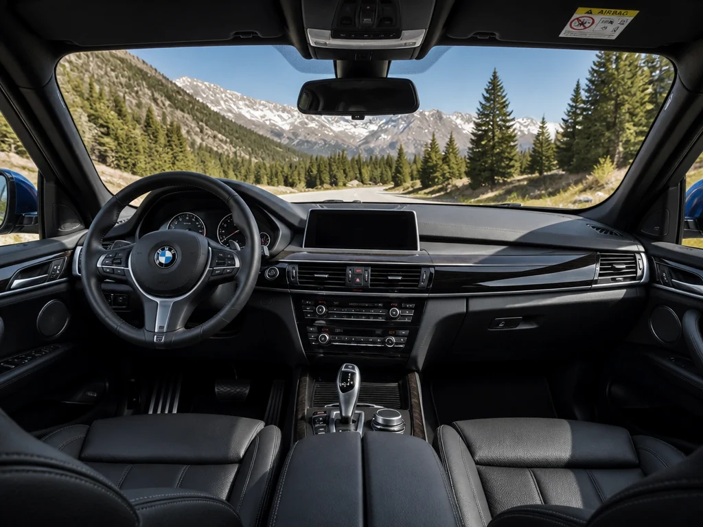 BMW X5 2016 — салон
