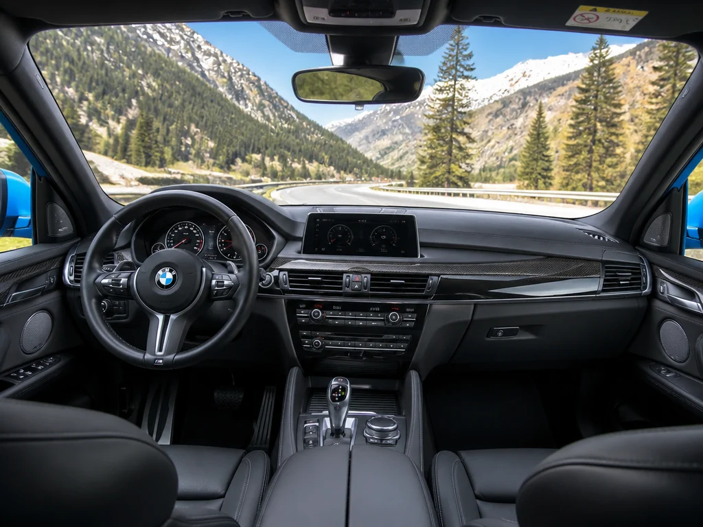 BMW X5 M 2016 — салон