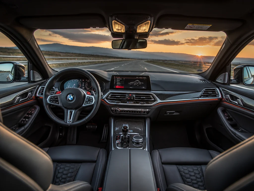 BMW X5 M — салон