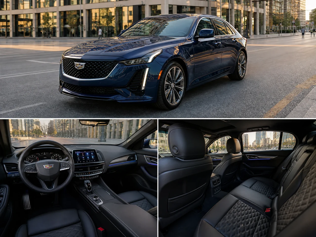 Cadillac CT5 — салон
