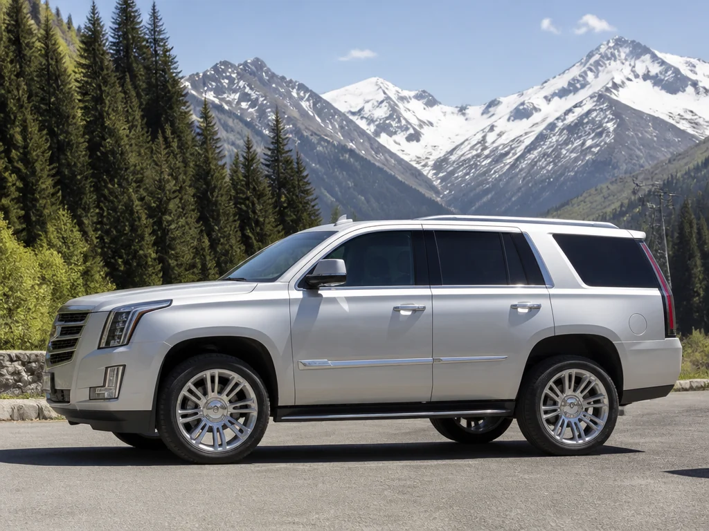 Cadillac Escalade 2015 — сбоку