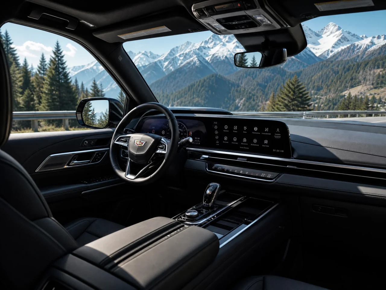 Cadillac Escalade — салон