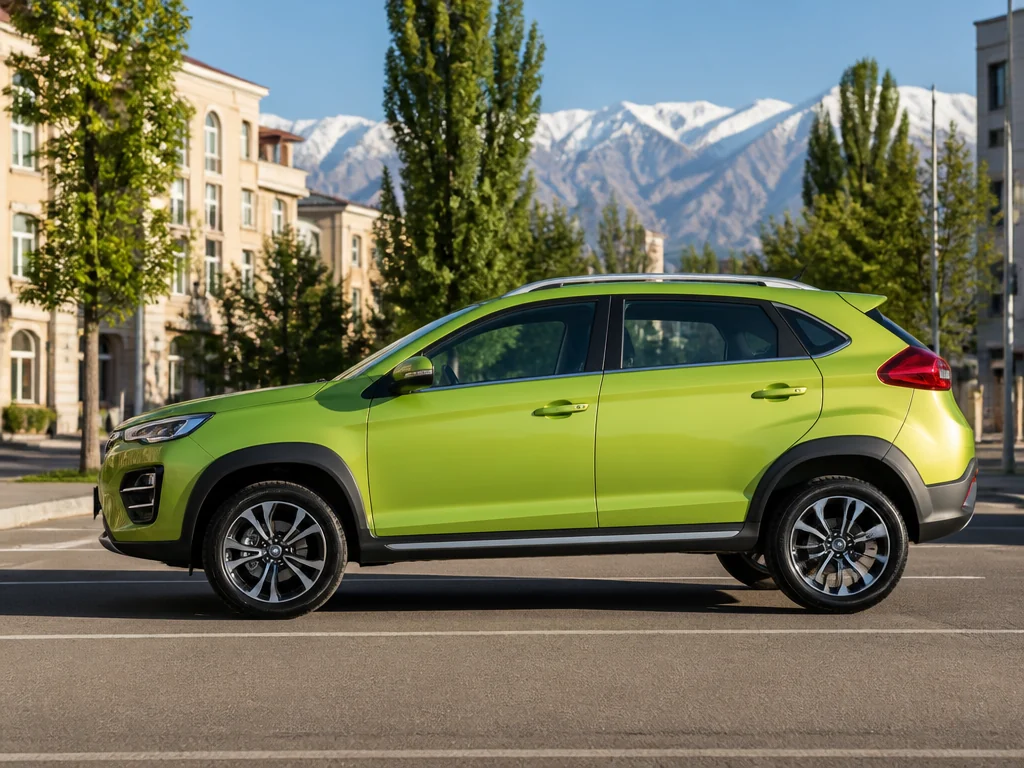 Chery Tiggo 2 Pro 2023 — сбоку