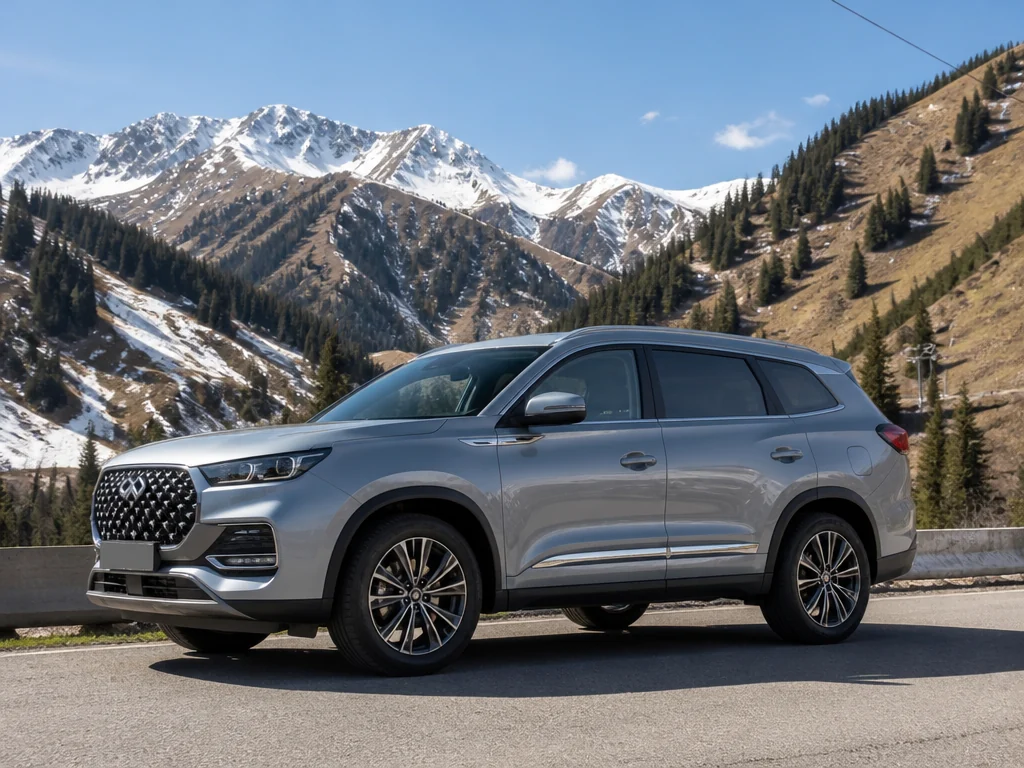 Chery Tiggo 8 Pro 2024 — сбоку