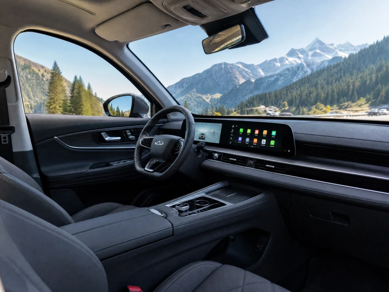 Chery Tiggo 9 — салон