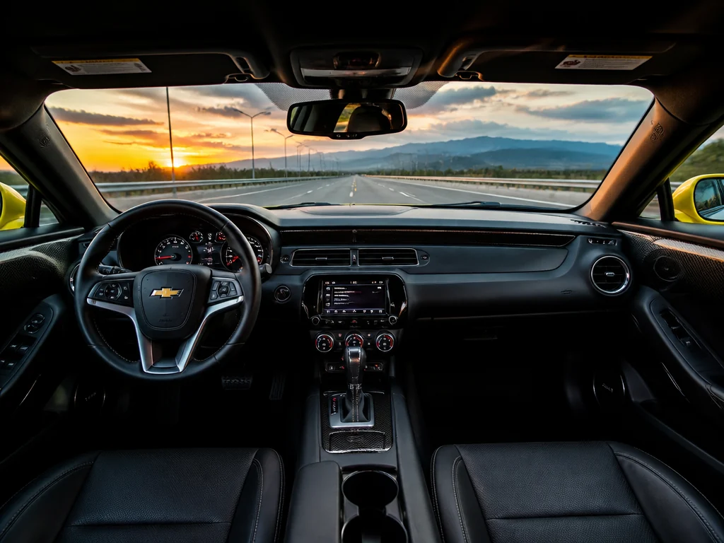 Chevrolet Camaro 2015 — салон