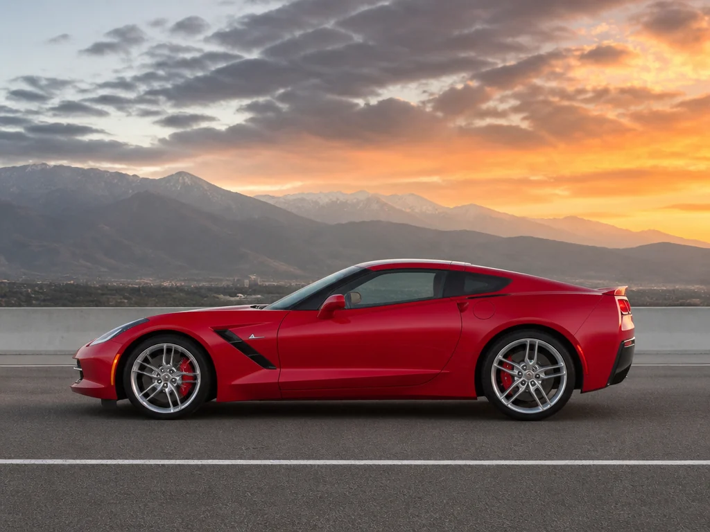 Chevrolet Corvette 2016 — сбоку
