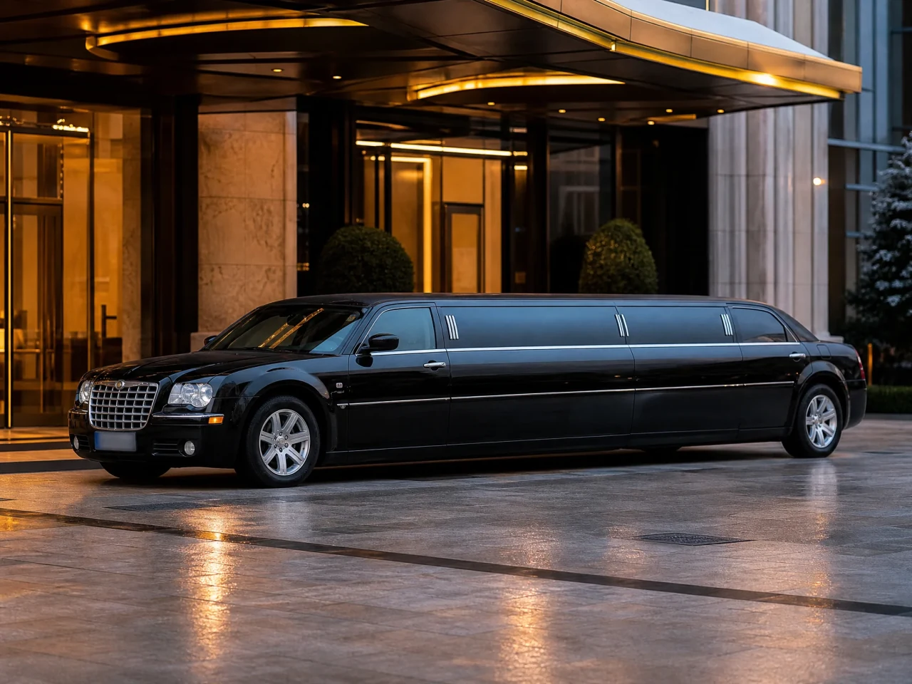 Chrysler 300 Limousine — сбоку