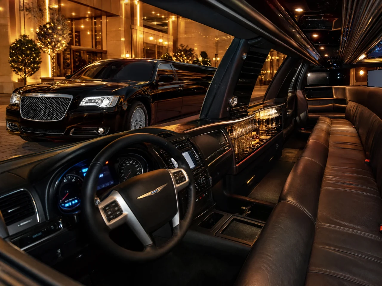 Chrysler 300 Limousine — салон