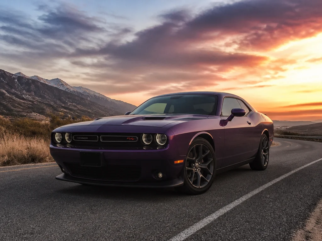 Dodge Challenger 2015 — спереди