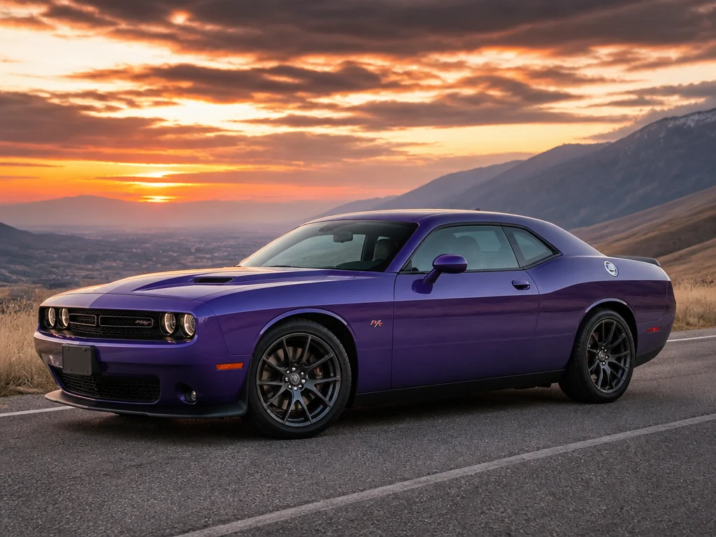 Dodge Challenger 2015 — сбоку