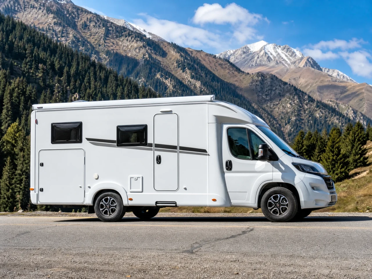 Fiat Ducato Motorhome — сбоку