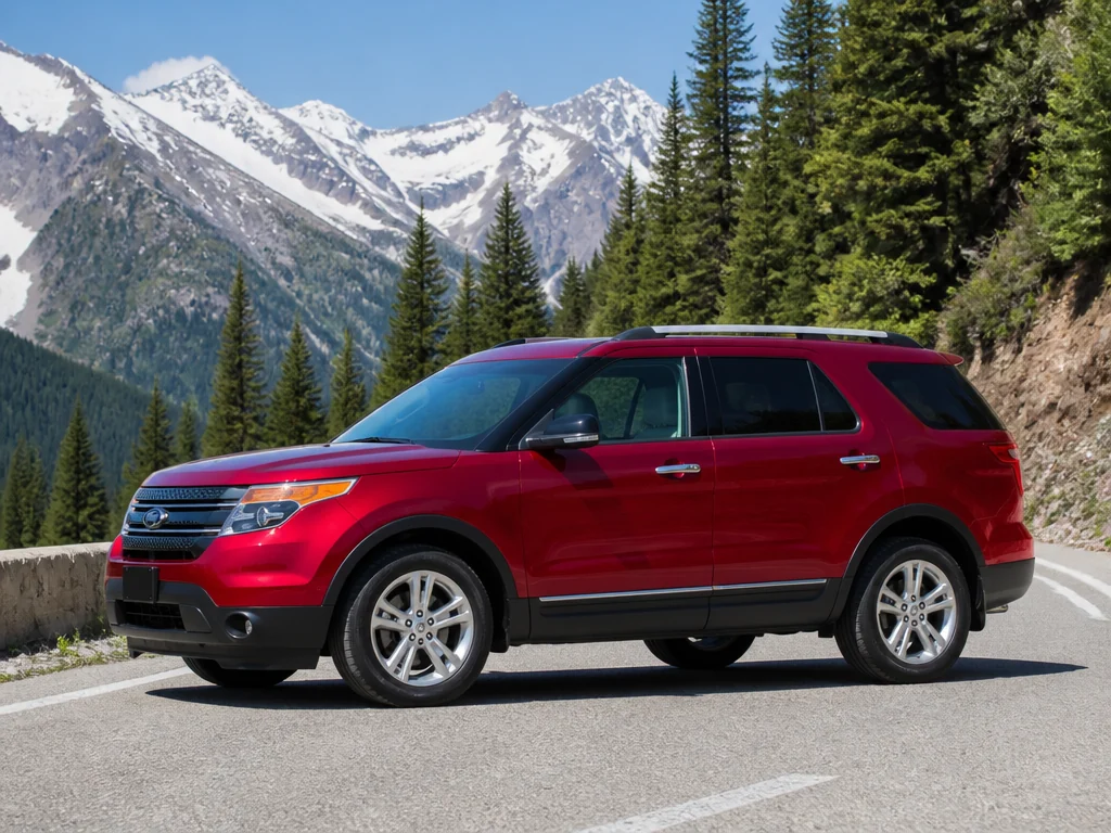 Ford Explorer 2015 — сбоку