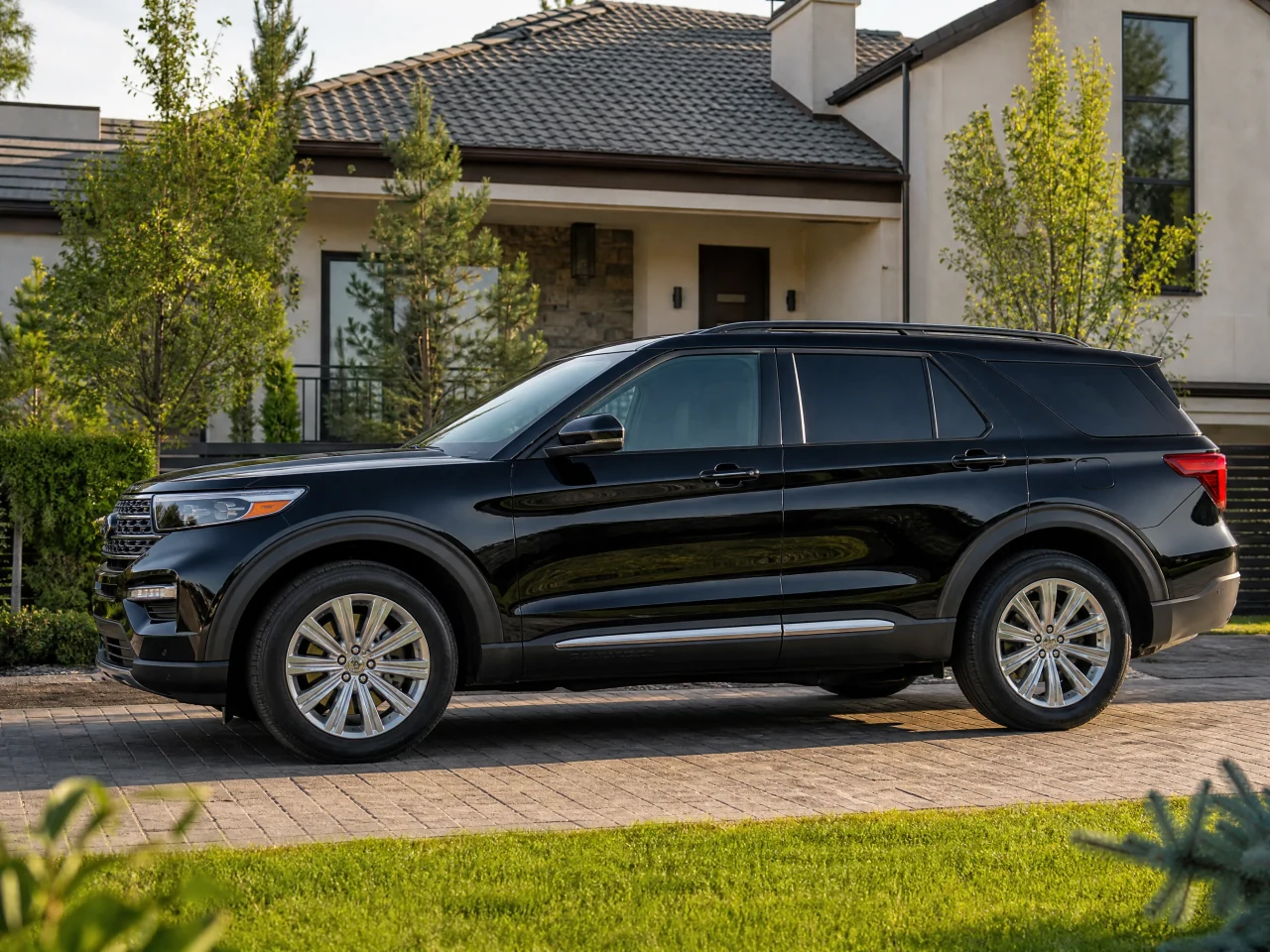 Ford Explorer — сбоку