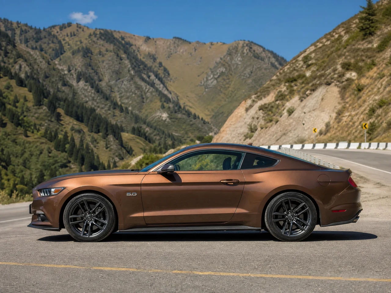 Ford Mustang — сбоку
