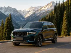 Geely Monjaro 2023 — спереди