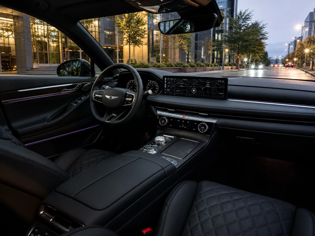 Genesis G80 — салон