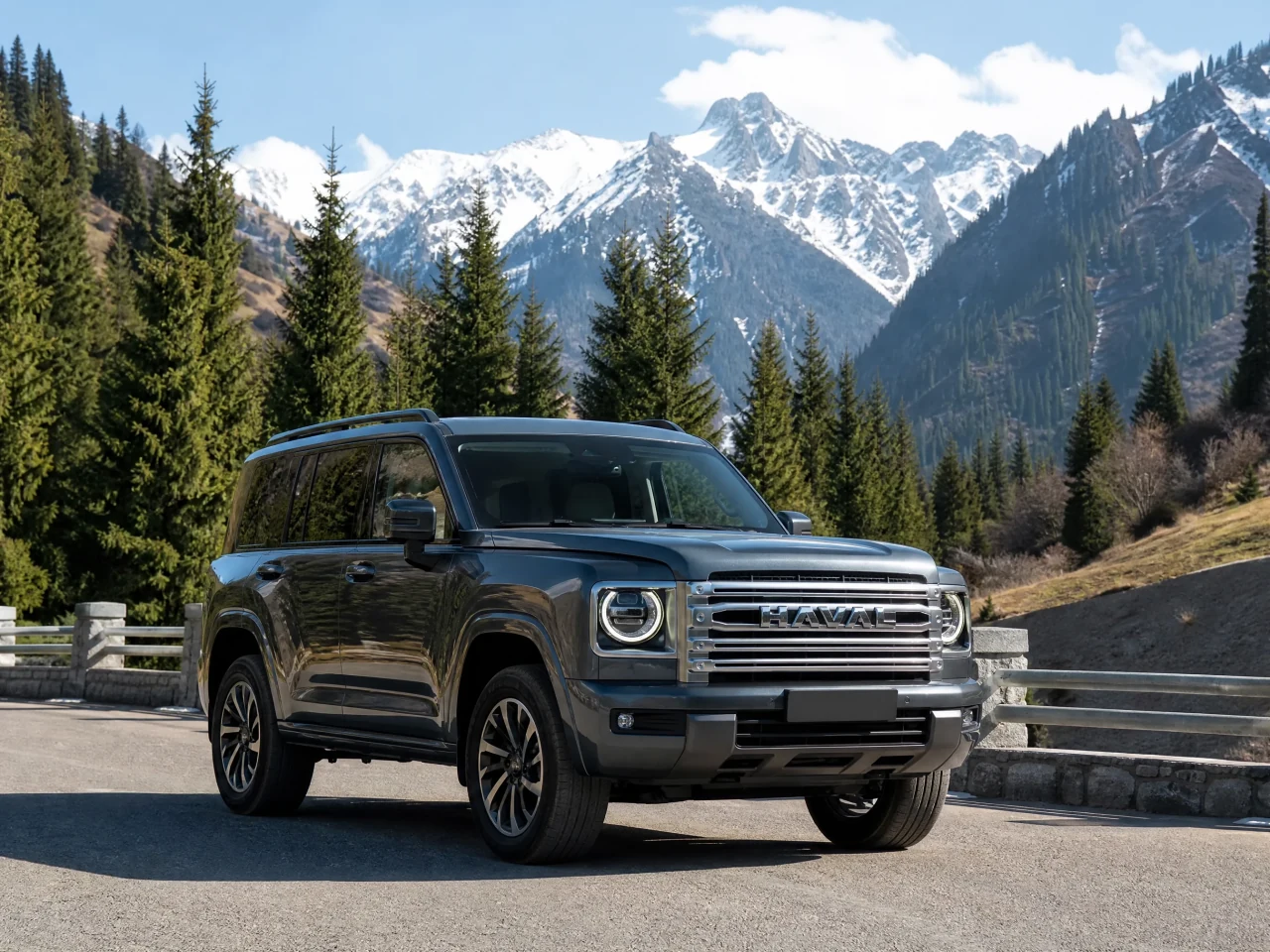 Haval H9 — спереди