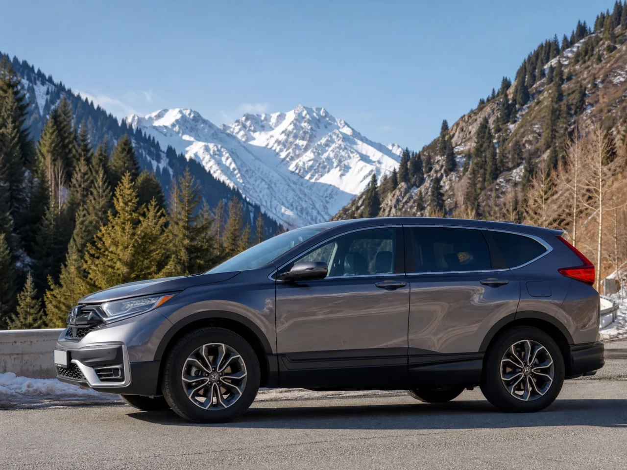 Honda CR-V — сбоку