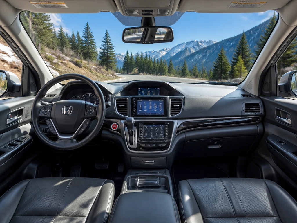 Honda Odyssey 2016 — салон