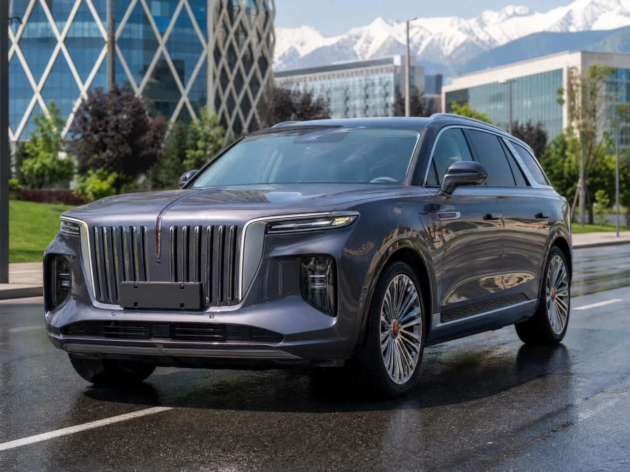 Hongqi E-HS9 — аренда в Алматы