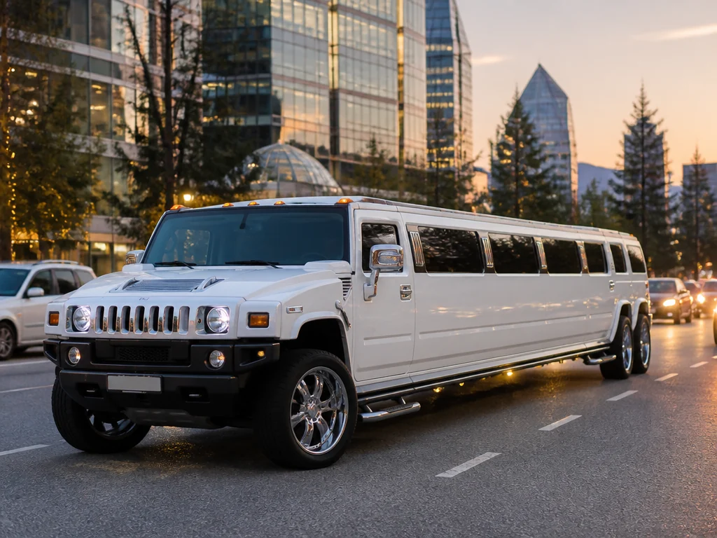 Hummer H2 Limousine 2009 — front