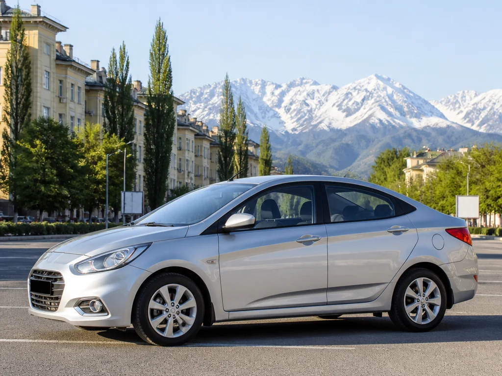 Hyundai Accent 2016 — сбоку