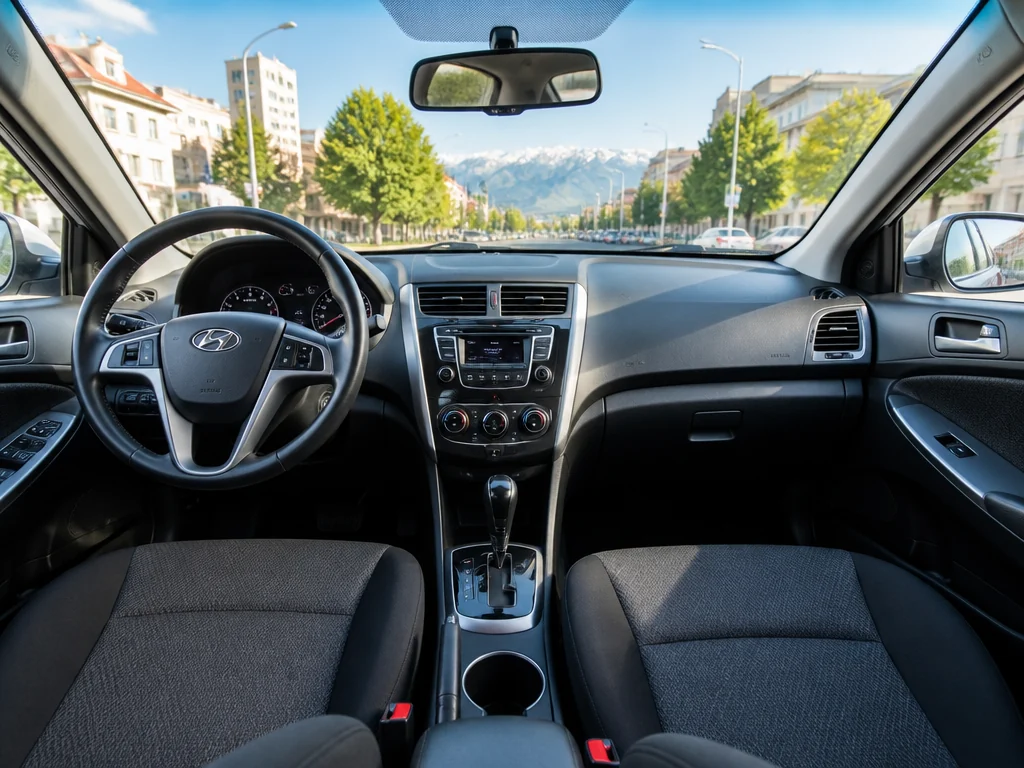 Hyundai Accent 2016 — салон