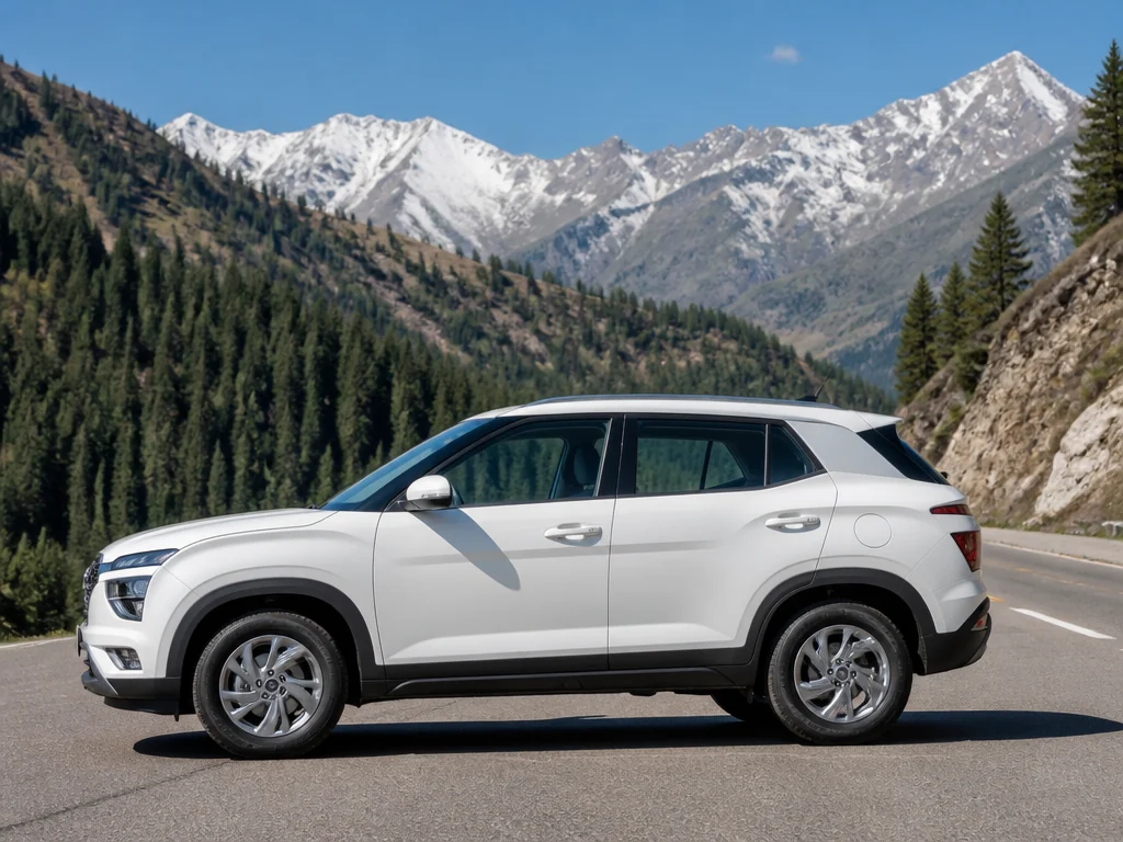 Hyundai Creta 2022 — сбоку