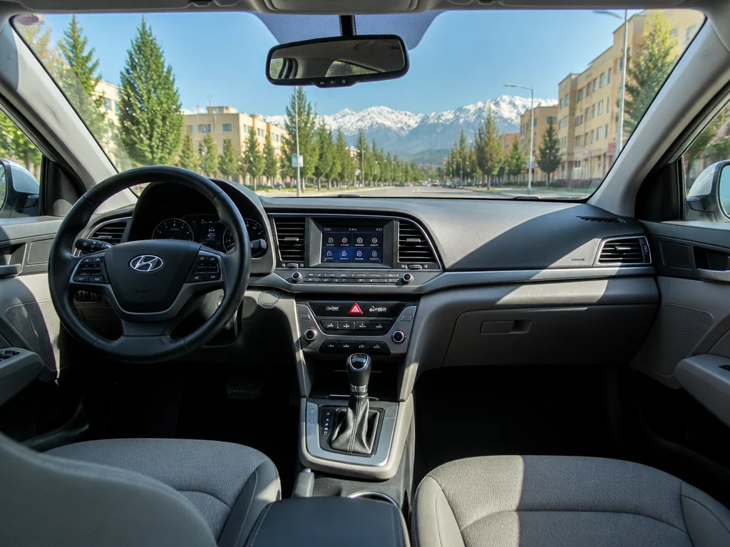 Hyundai Elantra 2018 — салон