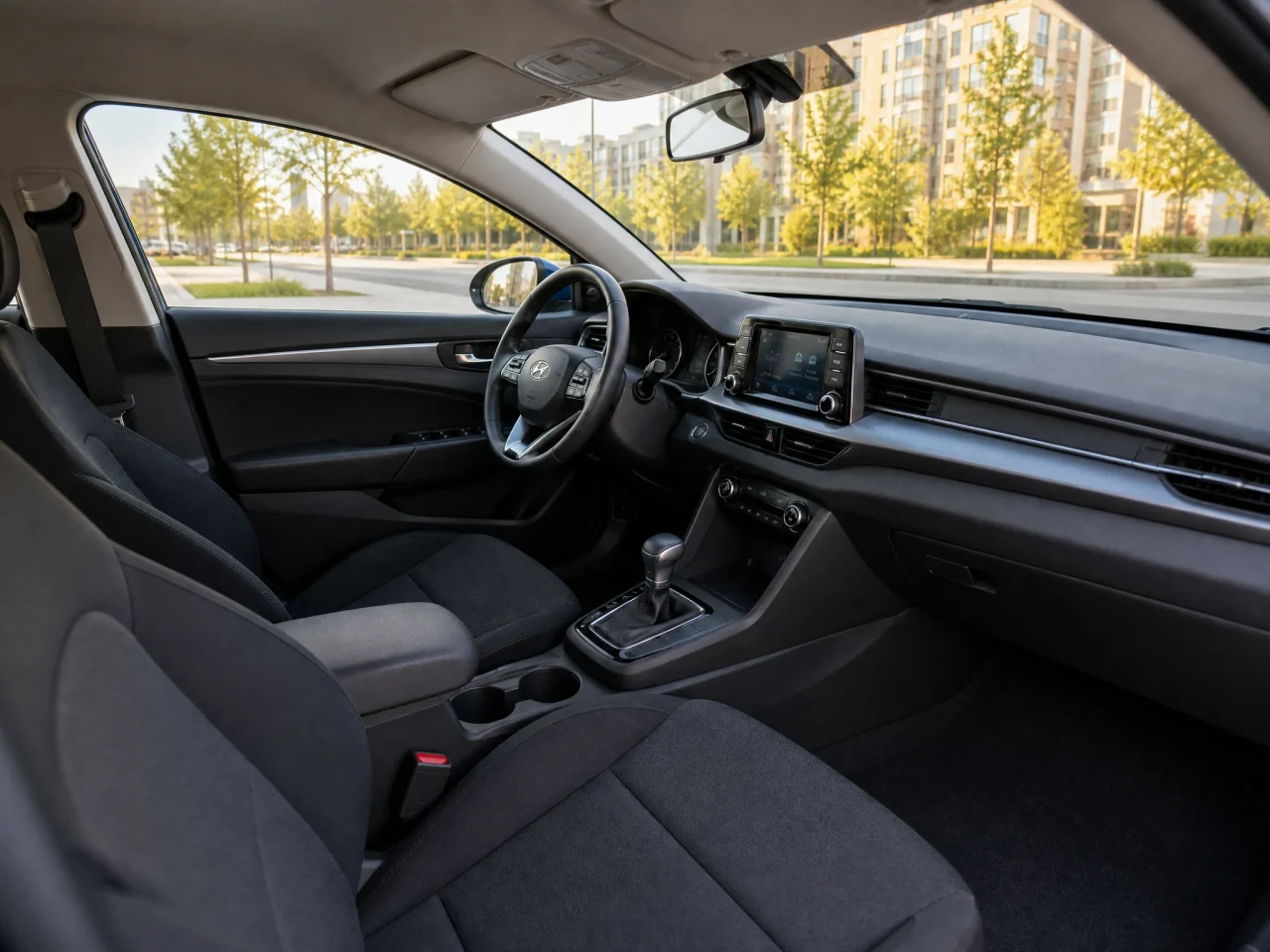 Hyundai Elantra — салон